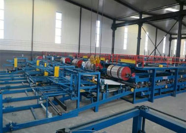 Automatic EPS Sandwich Panel Roll Forming Machine With PLC Control System supplier