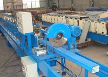 Round / Square Water Downspout Roll Forming Machine With PLC Control System supplier