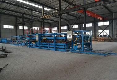 Eps / Rock Wool Sandwich Wall Panel Roll Forming Production Line / Machine supplier