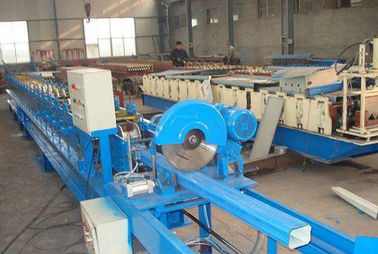 Frequency Control Downspout Roll Forming Machine With Hydraulic Cutting Machine supplier