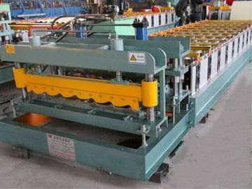 28-220-1100 Aluminum Roof Panel Roll Forming Machine , Tile Forming Machine supplier