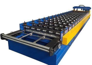 Corrugated Steel Sheet Cold Roll Forming Machines Colored Steel Wall Roof Panel Machine supplier