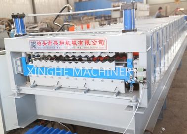 Automatic Galvanized Steel Roof Panels Cold Roll Forming Machine supplier