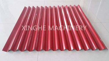 Automatic 850 Metal Roofing Corrugated Tile Roll Forming Machine / Colored Steel Sheet Roll Making Machine supplier