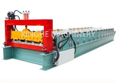 PLC Automatic Zinc Roofing Double Layer Roll Forming Machine / Roof Panel Forming Machine supplier