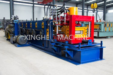 Galvanized Steel C Z Purlin Roll Forming Machine / Z Section Stud Roll Forming Machine supplier